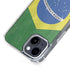 Brazil Flag Distressed iPhone 15 Plus MagSafe Case